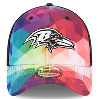Men's New Era  Pink Baltimore Ravens 2023 NFL Crucial Catch 39THIRTY Flex Hat