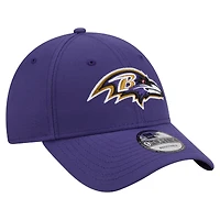 Men's New Era  Purple Baltimore Ravens Core Team 9FORTY Adjustable Hat