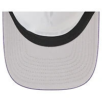 Casquette ajustable New Era violette Baltimore Ravens Linear A-Frame 9FORTY pour homme