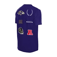 Men's New Era  Purple Baltimore Ravens Match T-Shirt