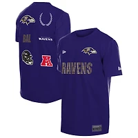 T-shirt New Era violet Baltimore Ravens pour homme