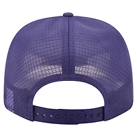 Men's New Era Purple Baltimore Ravens Micro Badge 9SEVENTY Adjustable Hat