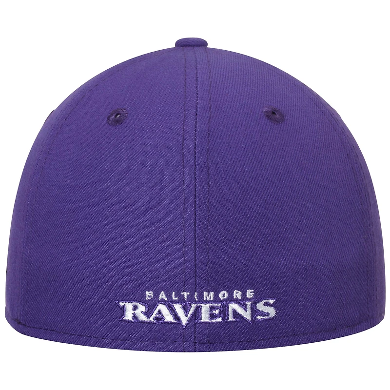 Men's New Era Purple Baltimore Ravens Omaha Low Profile 59FIFTY Structured Hat