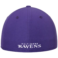 Men's New Era Purple Baltimore Ravens Omaha Low Profile 59FIFTY Structured Hat