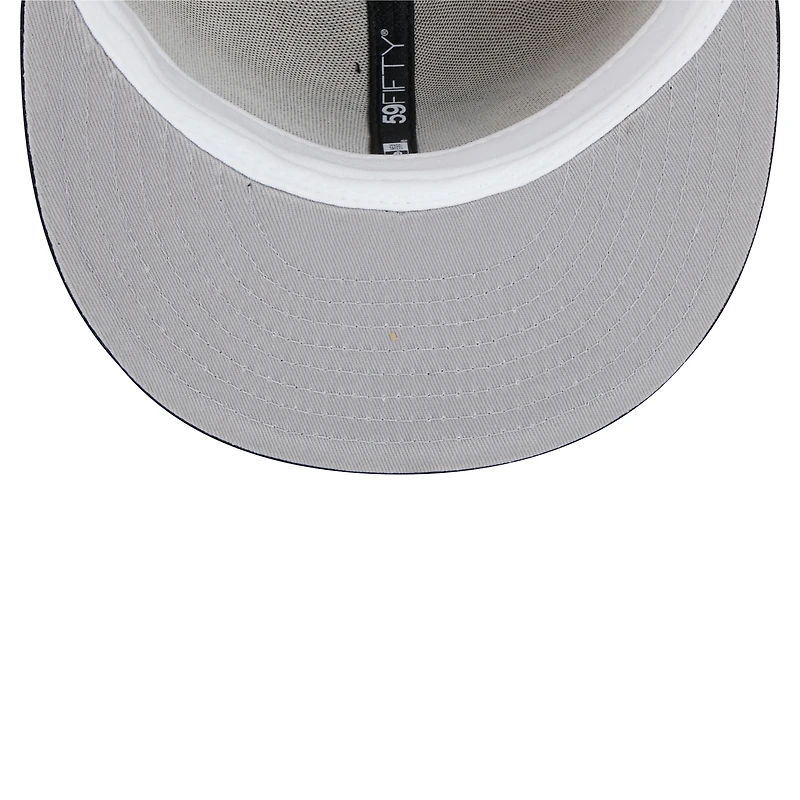 Men's New Era Tan Baltimore Ravens  Logo Main 59FIFTY Fitted Hat