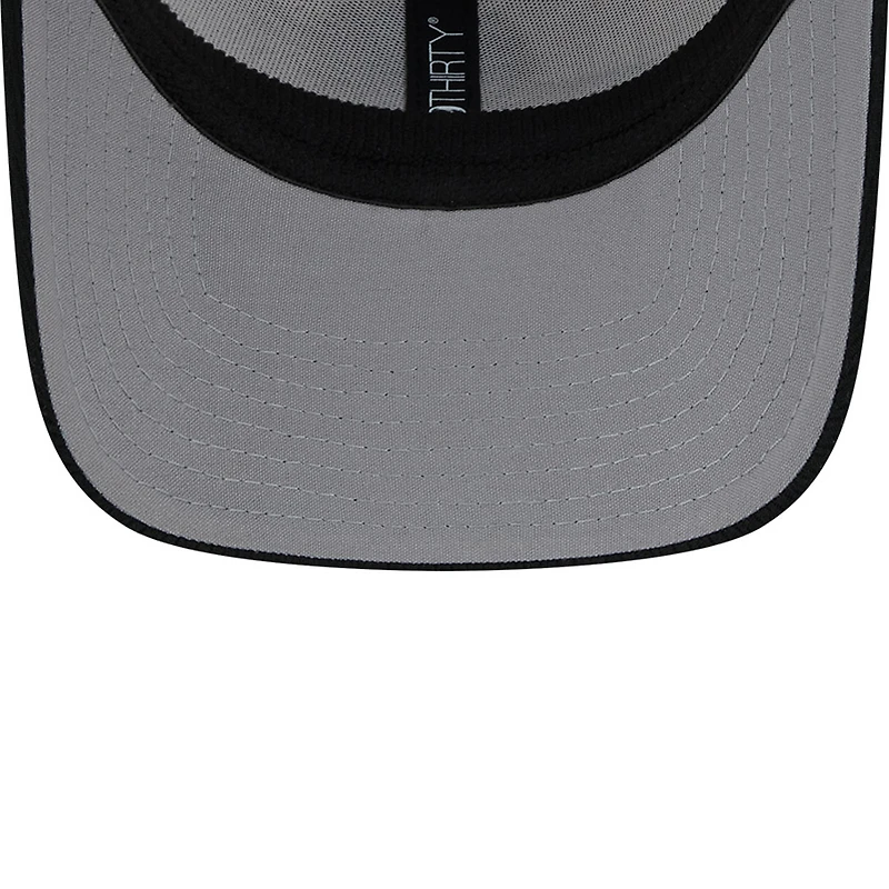 Men's New Era White/Black Baltimore Ravens 2023 Sideline 39THIRTY Flex Hat