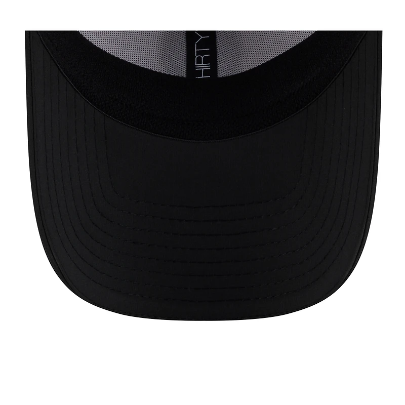 Casquette New Era 39THIRTY Flex blanche/noire pour homme
