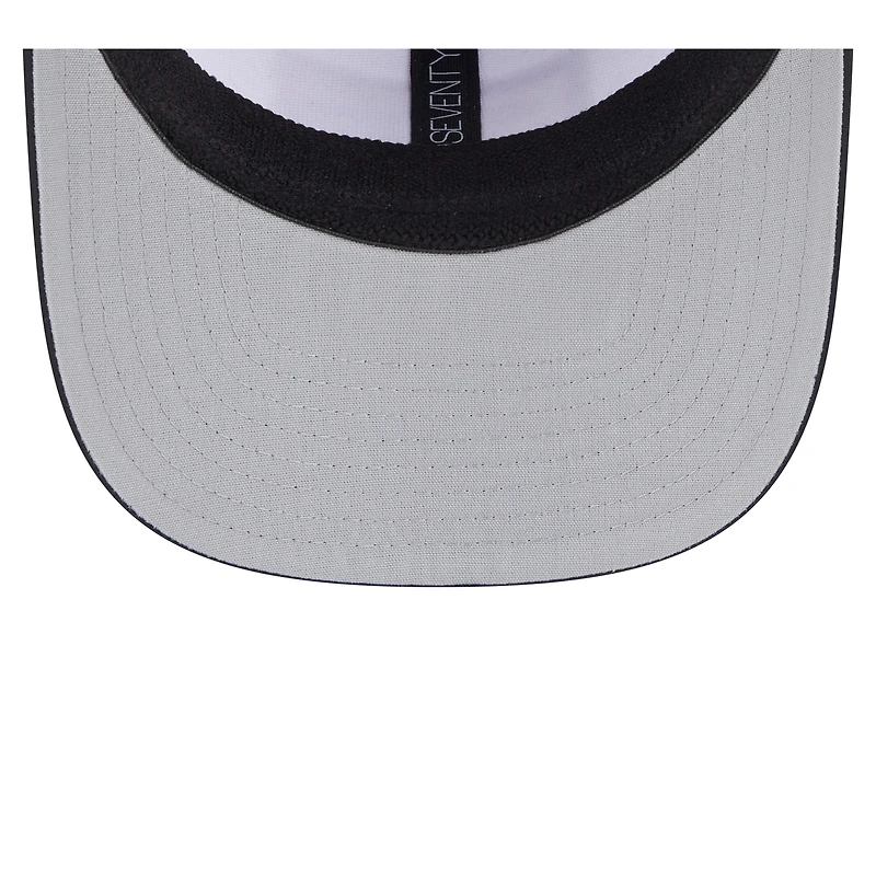 Casquette ajustable 9SEVENTY blanche/noire des Baltimore Ravens de New Era pour homme