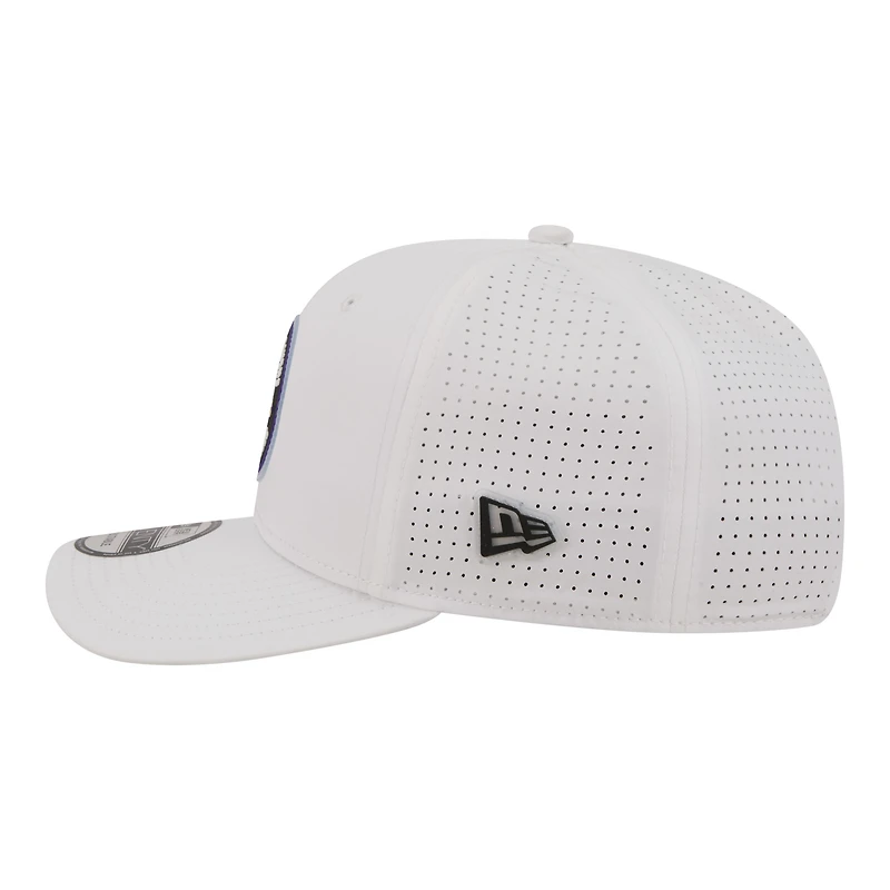 Men's New Era  White Baltimore Ravens COOLERA 9SEVENTY Adjustable Hat