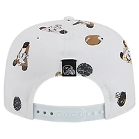 Men's New Era  White Baltimore Ravens Team Cheer 19TWENTY Snapback Hat