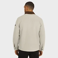 Collection NFL x Darius Rucker pour homme par Fanatics - Veste en toile mi-lourde beige Baltimore Ravens à boutons