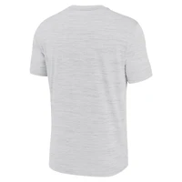 Men's Nike Ash Baltimore Ravens Blitz Velocity Modern Dri-FIT T-Shirt