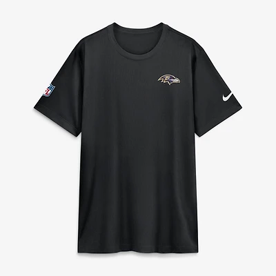 Men's Nike Black Baltimore Ravens Alt Legend Small Logo Dri-FIT T-Shirt
