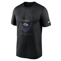 Men's Nike Black Baltimore Ravens Big & Tall Legend Icon Dri-FIT T-Shirt