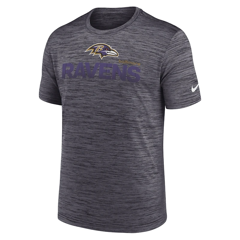 Men's Nike Black Baltimore Ravens Blitz Velocity Modern Dri-FIT T-Shirt