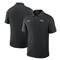 Polo Nike Dri-FIT Victory noir pour homme, Baltimore Ravens