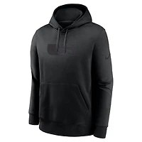 Men's Nike Black Baltimore Ravens Edge Pack French Terry Club Pullover Hoodie
