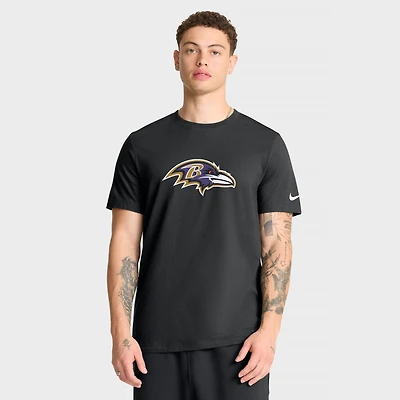 T-shirt Nike violet pour homme avec logo essentiel des Ravens de Baltimore