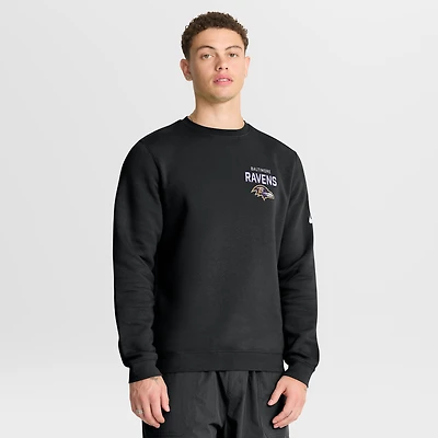 Sweat-shirt en molleton Nike Primetime Club noir des Baltimore Ravens pour homme