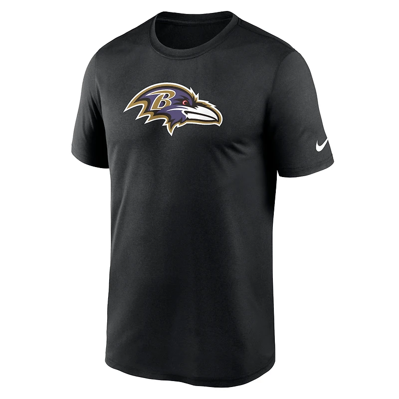 Men's Nike Black Baltimore Ravens Primetime Legend Logo Performance T-Shirt