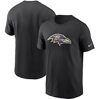 Men's Nike Black Baltimore Ravens Primetime Logo Essential T-Shirt
