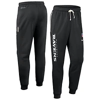 Pantalon fuselé Nike noir Baltimore Ravens Sideline Standard Issue Ground Game Dri-FIT pour homme