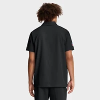 Men's Nike Black Baltimore Ravens Sideline Woven Dri-FIT Polo