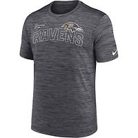 T-shirt Nike Baltimore Ravens Velocity Arch Performance noir pour homme