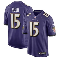 Maillot Nike Cooper Rush violet pour homme des Baltimore Ravens