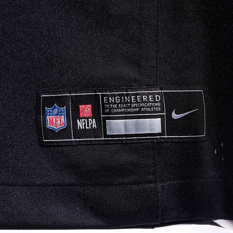 Men's Nike DeAndre Hopkins  Black Baltimore Ravens Alternate Game Jersey