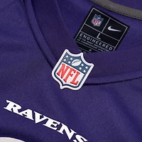 Men's Nike DeAndre Hopkins  Purple Baltimore Ravens Team Game Jersey