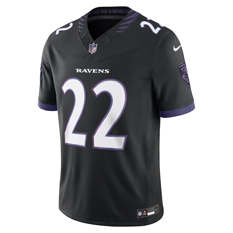Maillot Nike Derrick Henry noir Baltimore Ravens Alternate Vapor F.U.S.E. Stitched Limited pour homme