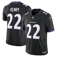 Men's Nike Derrick Henry Purple Baltimore Ravens Vapor F.U.S.E. Stitched Limited Jersey
