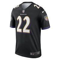 Haut Nike Derrick Henry pour homme, noir, joueur légendaire des Baltimore Ravens