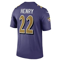 Haut Nike Derrick Henry violet pour homme, joueur légendaire des Baltimore Ravens