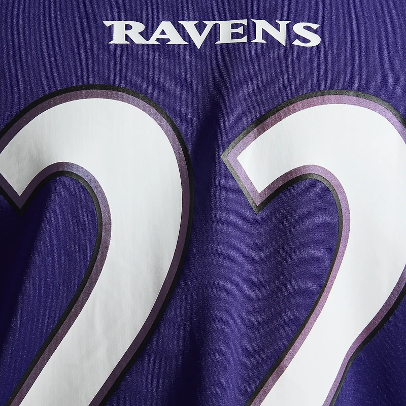 Men's Nike Derrick Henry Purple Baltimore Ravens Team Game Jersey