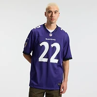 Men's Nike Derrick Henry Purple Baltimore Ravens Team Game Jersey