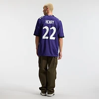 Maillot de match Nike Derrick Henry violet des Ravens Baltimore pour homme