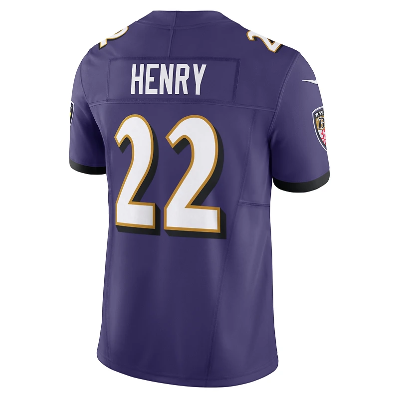 Men's Nike Derrick Henry Baltimore Ravens Vapor F.U.S.E. Limited Jersey