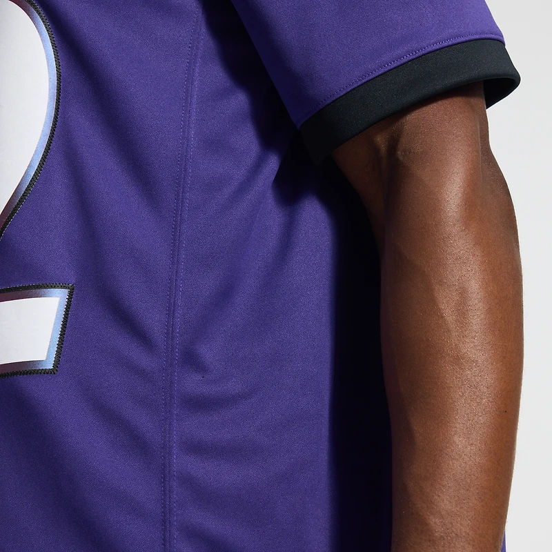 Maillot Nike Derrick Henry violet Baltimore Ravens Vapor F.U.S.E. édition limitée cousue pour homme