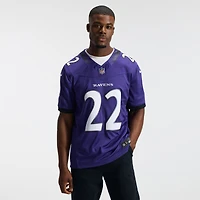 Maillot Nike Derrick Henry violet Baltimore Ravens Vapor F.U.S.E. édition limitée cousue pour homme