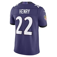 Maillot Nike Derrick Henry violet Baltimore Ravens Vapor F.U.S.E. édition limitée cousue pour homme