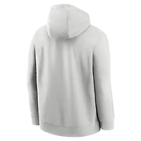 Sweat à capuche Nike gris Baltimore Ravens Edge Pack French Terry Club pour homme