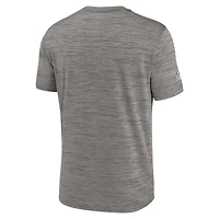 T-shirt Nike gris Baltimore Ravens Sideline Velocity Dri-FIT pour homme