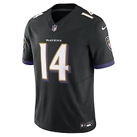 Men's Nike Kyle Hamilton Black Baltimore Ravens Alternate  Vapor F.U.S.E. Limited Jersey