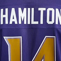 Maillot alternatif violet Nike Kyle Hamilton des Ravens de Baltimore pour homme