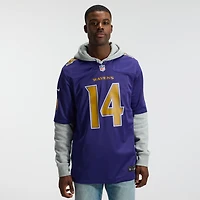 Men's Nike Kyle Hamilton White Baltimore Ravens Game Jersey