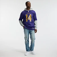 Men's Nike Kyle Hamilton White Baltimore Ravens Game Jersey