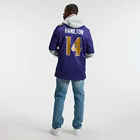 Men's Nike Kyle Hamilton White Baltimore Ravens Game Jersey
