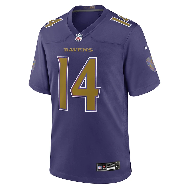 Men's Nike Kyle Hamilton White Baltimore Ravens Game Jersey